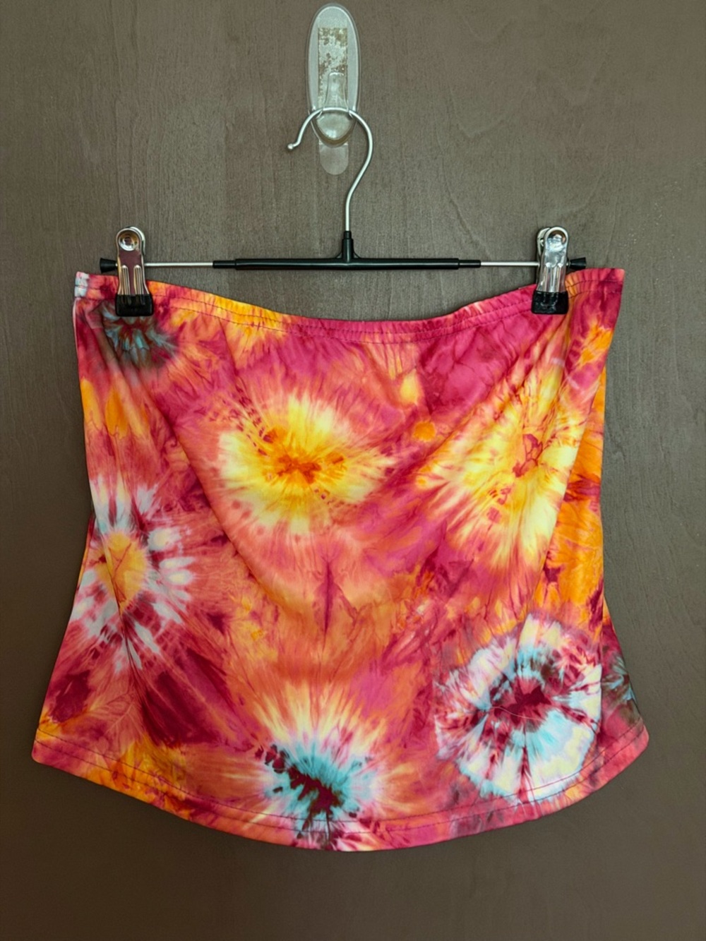 Y2K tie dye tube top